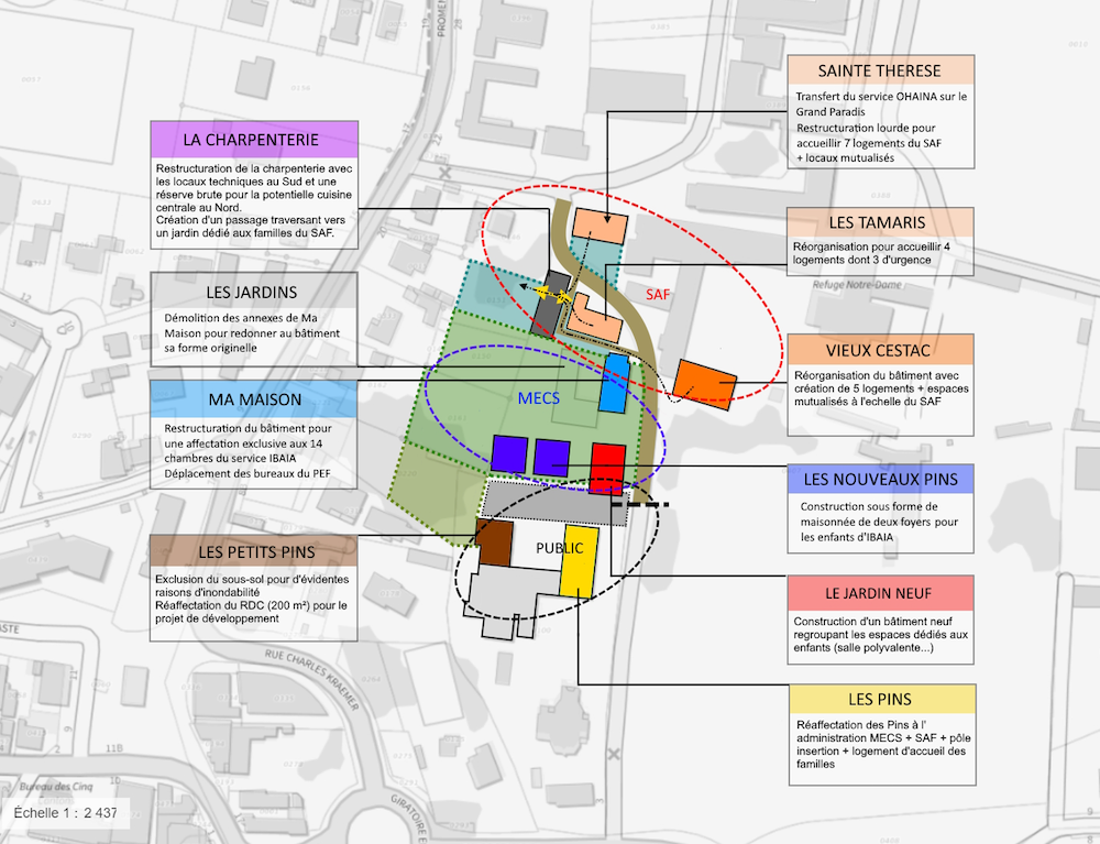 Mission de programmation architecturale et urbaine relative à la requalification de Pôle Enfance de Famille à Anglet